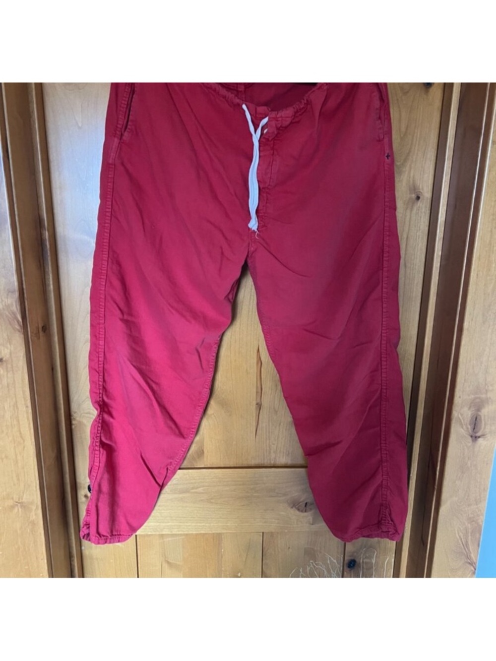 the lounge pant in poppy